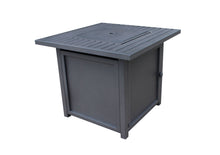 Upland 30” Slat Top Gas Fire Pit Table