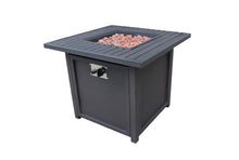 Upland 30” Slat Top Gas Fire Pit Table
